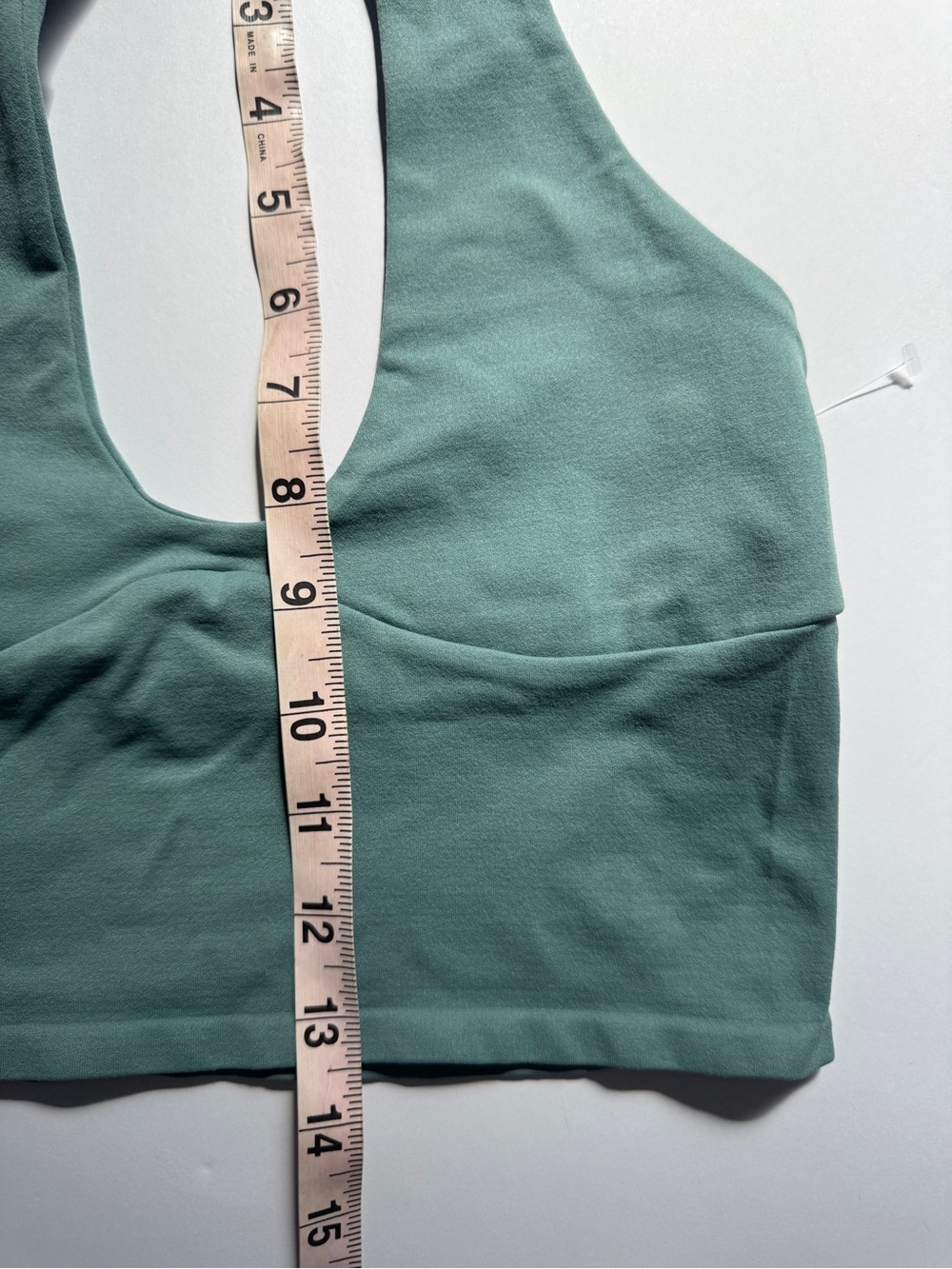 Free People Teal Halter Crop Top - Picture 4 of 5